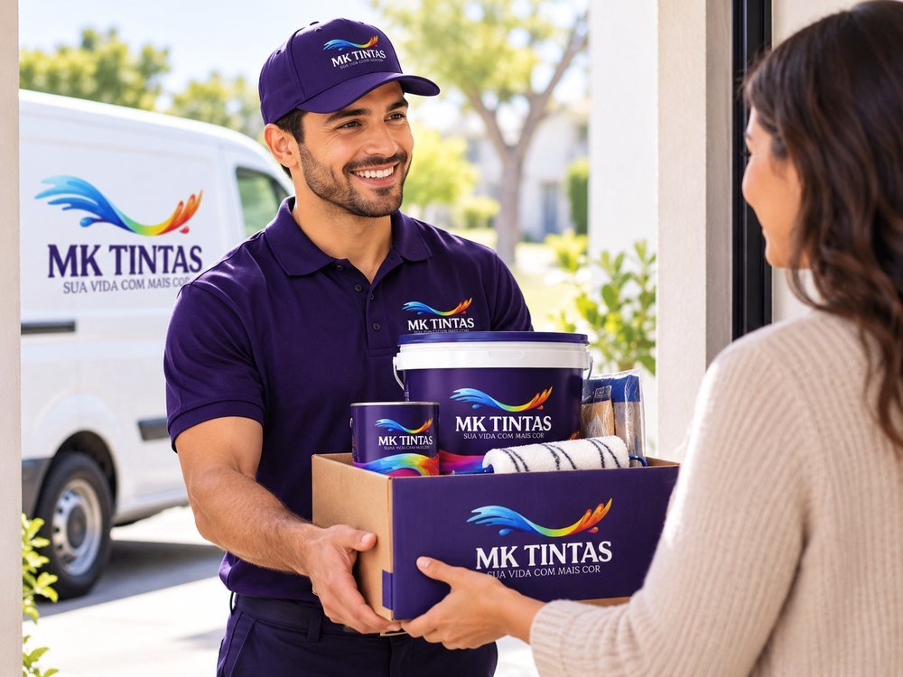Entrega de tintas em Santa Cruz do Sul